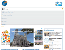 Tablet Screenshot of diocese-grenoble-vienne.fr